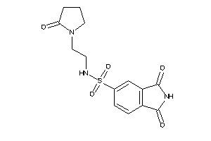 1,3-diketo-N-[2-(2-ketopyrrolidino)ethyl]isoindoline-5-sulfonamide