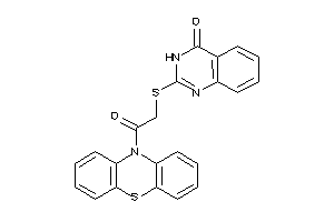 2-[(2-keto-2-phenothiazin-10-yl-ethyl)thio]-3H-quinazolin-4-one