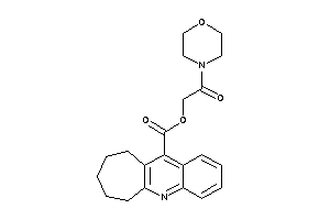 7,8,9,10-tetrahydro-6H-cyclohepta[b]quinoline-11-carboxylic Acid (2-keto-2-morpholino-ethyl) Ester