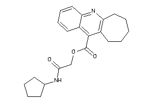 Image of 7,8,9,10-tetrahydro-6H-cyclohepta[b]quinoline-11-carboxylic Acid [2-(cyclopentylamino)-2-keto-ethyl] Ester