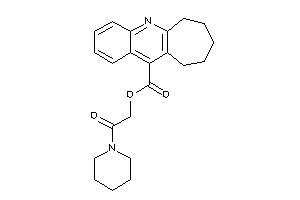 7,8,9,10-tetrahydro-6H-cyclohepta[b]quinoline-11-carboxylic Acid (2-keto-2-piperidino-ethyl) Ester