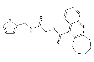 7,8,9,10-tetrahydro-6H-cyclohepta[b]quinoline-11-carboxylic Acid [2-keto-2-(2-thenylamino)ethyl] Ester