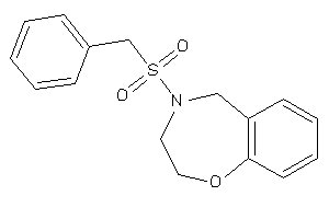 4-benzylsulfonyl-3,5-dihydro-2H-1,4-benzoxazepine