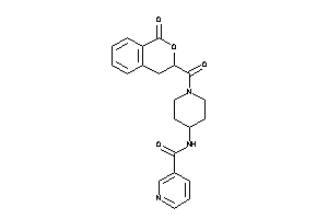 N-[1-(1-ketoisochroman-3-carbonyl)-4-piperidyl]nicotinamide