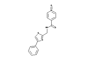 1-keto-N-[(4-phenylthiazol-2-yl)methyl]isonicotinamide