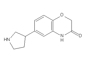 6-pyrrolidin-3-yl-4H-1,4-benzoxazin-3-one