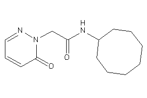 N-cyclooctyl-2-(6-ketopyridazin-1-yl)acetamide