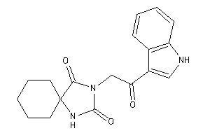 3-[2-(1H-indol-3-yl)-2-keto-ethyl]-1,3-diazaspiro[4.5]decane-2,4-quinone