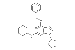 Benzyl-[2-(cyclohexylamino)-9-cyclopentyl-purin-6-yl]amine