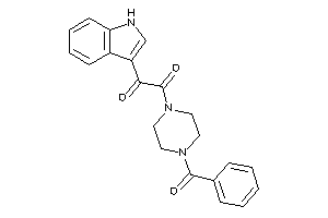 1-(4-benzoylpiperazino)-2-(1H-indol-3-yl)ethane-1,2-dione