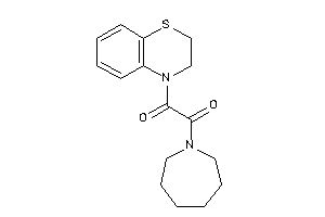 1-(azepan-1-yl)-2-(2,3-dihydro-1,4-benzothiazin-4-yl)ethane-1,2-dione