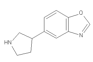 5-pyrrolidin-3-yl-1,3-benzoxazole