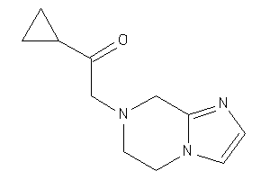1-cyclopropyl-2-(6,8-dihydro-5H-imidazo[1,2-a]pyrazin-7-yl)ethanone