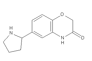 6-pyrrolidin-2-yl-4H-1,4-benzoxazin-3-one
