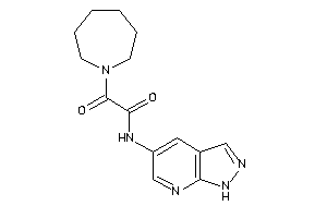 2-(azepan-1-yl)-2-keto-N-(1H-pyrazolo[3,4-b]pyridin-5-yl)acetamide