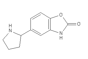 5-pyrrolidin-2-yl-3H-1,3-benzoxazol-2-one