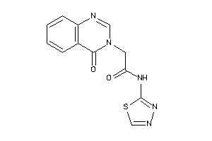 2-(4-ketoquinazolin-3-yl)-N-(1,3,4-thiadiazol-2-yl)acetamide