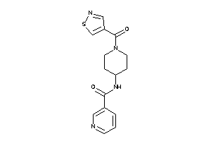 N-[1-(isothiazole-4-carbonyl)-4-piperidyl]nicotinamide