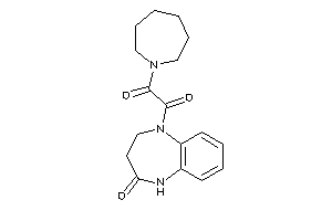 1-(azepan-1-yl)-2-(4-keto-3,5-dihydro-2H-1,5-benzodiazepin-1-yl)ethane-1,2-dione