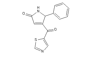 5-phenyl-4-(thiazole-5-carbonyl)-3-pyrrolin-2-one