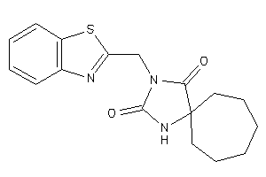 3-(1,3-benzothiazol-2-ylmethyl)-1,3-diazaspiro[4.6]undecane-2,4-quinone