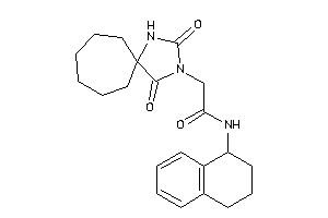 2-(2,4-diketo-1,3-diazaspiro[4.6]undecan-3-yl)-N-tetralin-1-yl-acetamide