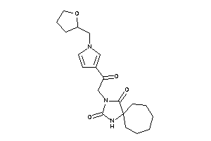 3-[2-keto-2-[1-(tetrahydrofurfuryl)pyrrol-3-yl]ethyl]-1,3-diazaspiro[4.6]undecane-2,4-quinone