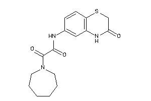 2-(azepan-1-yl)-2-keto-N-(3-keto-4H-1,4-benzothiazin-6-yl)acetamide