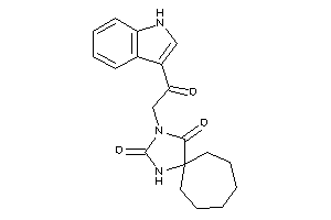 3-[2-(1H-indol-3-yl)-2-keto-ethyl]-1,3-diazaspiro[4.6]undecane-2,4-quinone