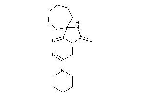 3-(2-keto-2-piperidino-ethyl)-1,3-diazaspiro[4.6]undecane-2,4-quinone