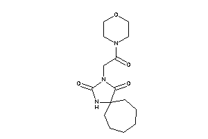 3-(2-keto-2-morpholino-ethyl)-1,3-diazaspiro[4.6]undecane-2,4-quinone