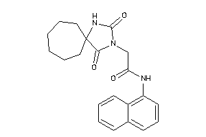 2-(2,4-diketo-1,3-diazaspiro[4.6]undecan-3-yl)-N-(1-naphthyl)acetamide