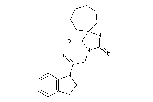 3-(2-indolin-1-yl-2-keto-ethyl)-1,3-diazaspiro[4.6]undecane-2,4-quinone