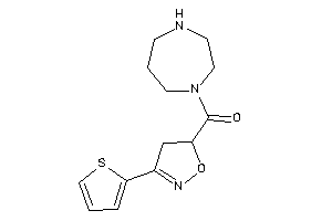 1,4-diazepan-1-yl-[3-(2-thienyl)-2-isoxazolin-5-yl]methanone