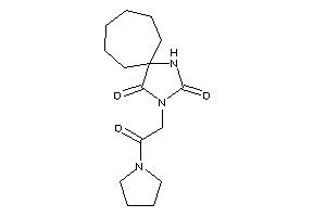 3-(2-keto-2-pyrrolidino-ethyl)-1,3-diazaspiro[4.6]undecane-2,4-quinone