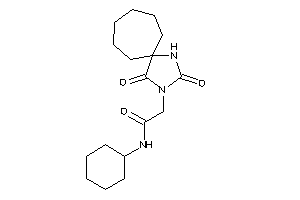 N-cyclohexyl-2-(2,4-diketo-1,3-diazaspiro[4.6]undecan-3-yl)acetamide