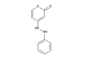 Image of 4-(N'-phenylhydrazino)pyran-2-one