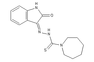 N-[(2-ketoindolin-3-ylidene)amino]azepane-1-carbothioamide