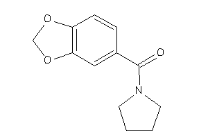 1,3-benzodioxol-5-yl(pyrrolidino)methanone