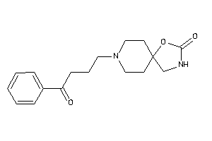 8-(4-keto-4-phenyl-butyl)-4-oxa-2,8-diazaspiro[4.5]decan-3-one