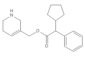 2-cyclopentyl-2-phenyl-acetic Acid 1,2,3,6-tetrahydropyridin-5-ylmethyl Ester