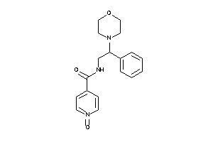 1-keto-N-(2-morpholino-2-phenyl-ethyl)isonicotinamide