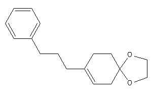 8-(3-phenylpropyl)-1,4-dioxaspiro[4.5]dec-7-ene
