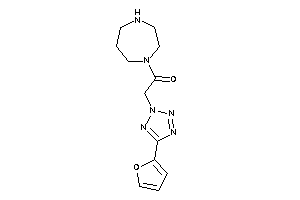 1-(1,4-diazepan-1-yl)-2-[5-(2-furyl)tetrazol-2-yl]ethanone