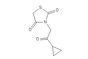 3-(2-cyclopropyl-2-keto-ethyl)thiazolidine-2,4-quinone