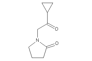 1-(2-cyclopropyl-2-keto-ethyl)-2-pyrrolidone