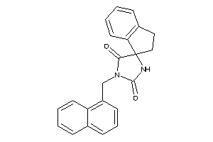 3-(1-naphthylmethyl)spiro[imidazolidine-5,1'-indane]-2,4-quinone