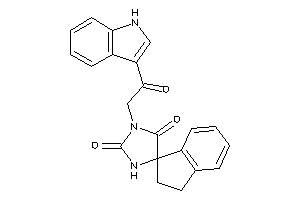 3-[2-(1H-indol-3-yl)-2-keto-ethyl]spiro[imidazolidine-5,1'-indane]-2,4-quinone