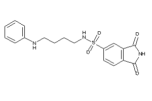 N-(4-anilinobutyl)-1,3-diketo-isoindoline-5-sulfonamide