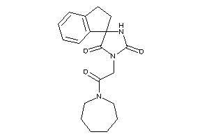 Image of 3-[2-(azepan-1-yl)-2-keto-ethyl]spiro[imidazolidine-5,1'-indane]-2,4-quinone